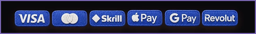 Woolbet payment methods including Visa Mastercard Skrill Apple Pay Google Pay and Revolut